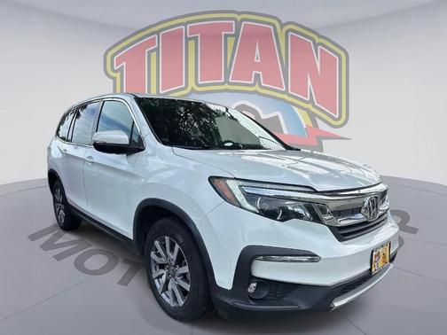Platinum White Pearl 2020 Honda Pilot EX-L