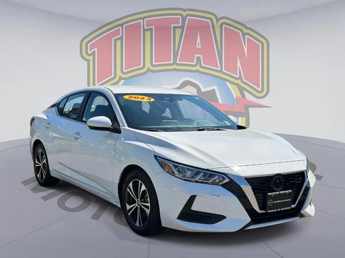 Cloud White 2023 Nissan Sentra SV