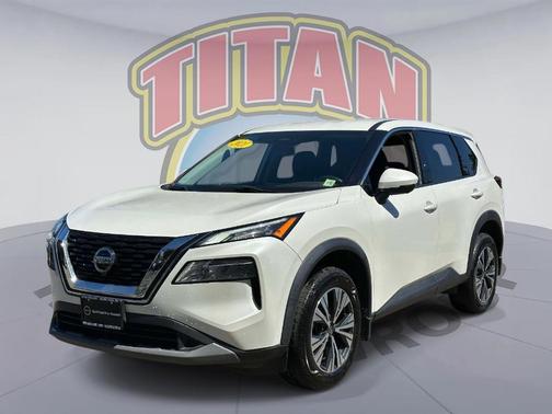 White 2021 Nissan Rogue SV