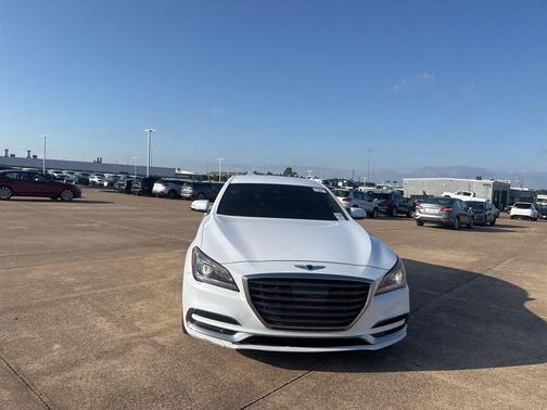 Casablanca White 2019 Genesis G80 3.8