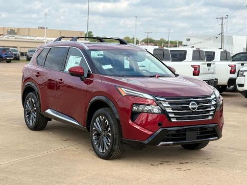 Scarlet Ember Tintcoat 2026 Nissan Rogue Platinum
