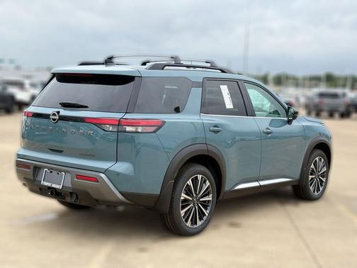 Baltic Teal 2026 Nissan Pathfinder Platinum