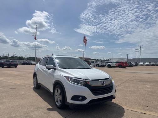 Platinum White Pearl 2019 Honda HR-V EX