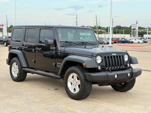 Black Clearcoat 2015 Jeep Wrangler Unlimited Sport