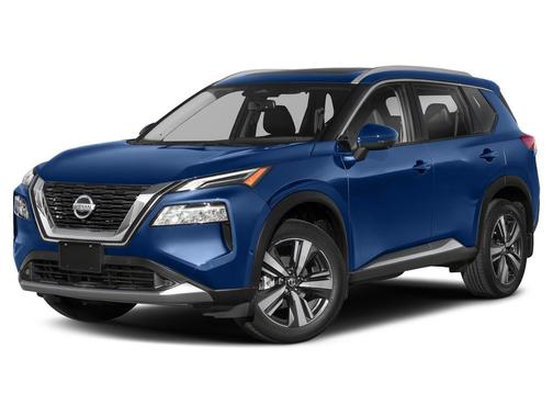 Caspian Blue Metallic 2023 Nissan Rogue Platinum