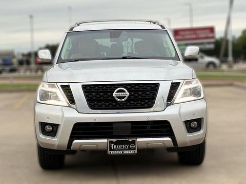 Brilliant Silver 2017 Nissan Armada Platinum