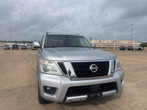 Brilliant Silver 2017 Nissan Armada Platinum