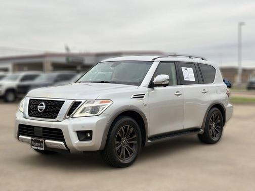 Brilliant Silver 2017 Nissan Armada Platinum