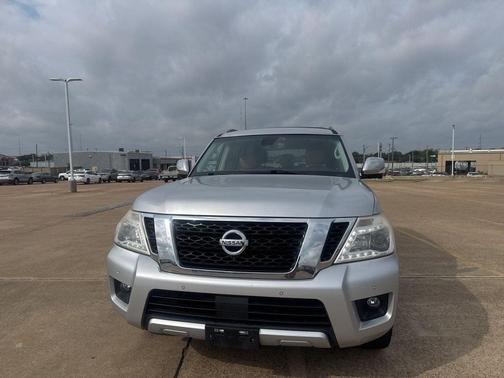 Brilliant Silver 2017 Nissan Armada Platinum