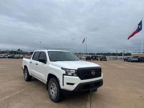 Glacier White 2022 Nissan Frontier S