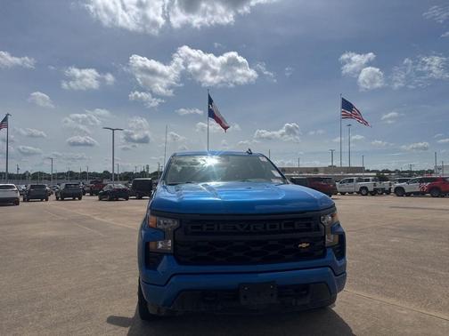 Glacier Blue Metallic 2022 Chevrolet Silverado 1500 Custom
