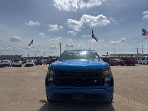Glacier Blue Metallic 2022 Chevrolet Silverado 1500 Custom