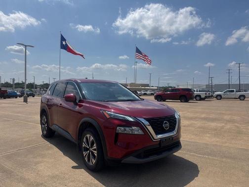 Scarlet Ember Tintcoat 2021 Nissan Rogue SV