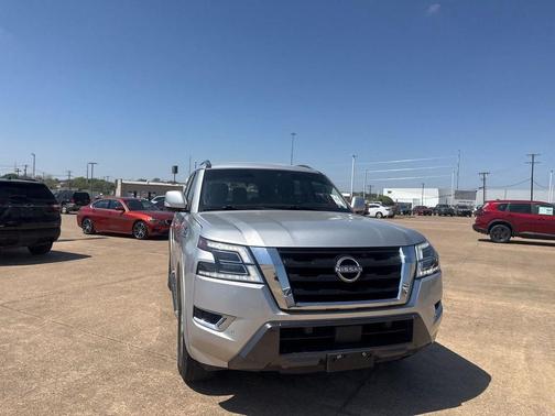 Brilliant Silver Metallic 2022 Nissan Armada SV 2WD