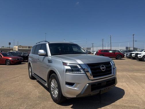 Brilliant Silver Metallic 2022 Nissan Armada SV 2WD