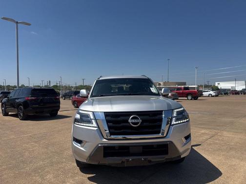 Brilliant Silver Metallic 2022 Nissan Armada SV 2WD