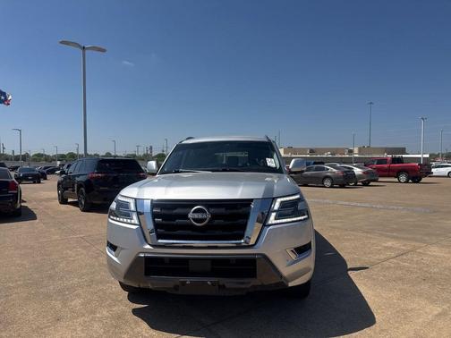 Brilliant Silver Metallic 2022 Nissan Armada SV 2WD
