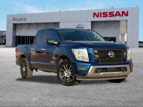 Deep Blue Pearl 2021 Nissan Titan SV