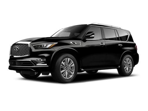 Mineral Black 2021 INFINITI QX80 Luxe