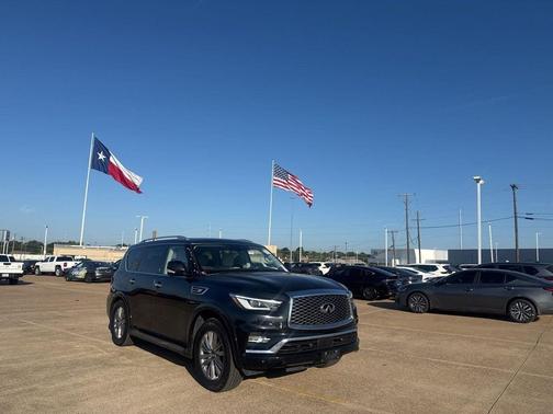 Mineral Black 2021 INFINITI QX80 Luxe