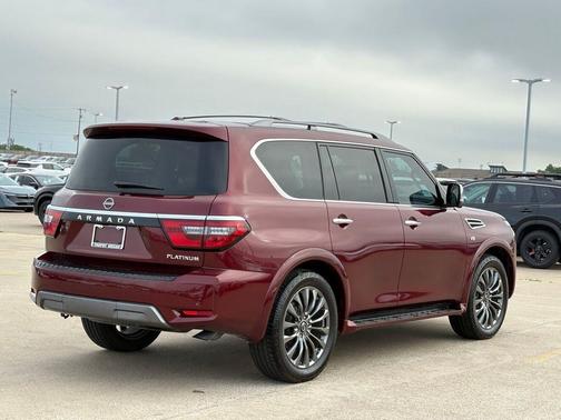 Coulis Red Pearl 2022 Nissan Armada Platinum 2WD