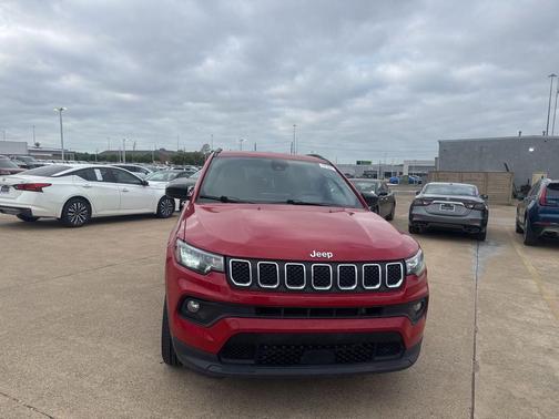 Red Metallic 2024 Jeep Compass Latitude