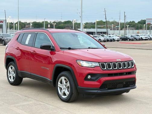 Red Metallic 2024 Jeep Compass Latitude