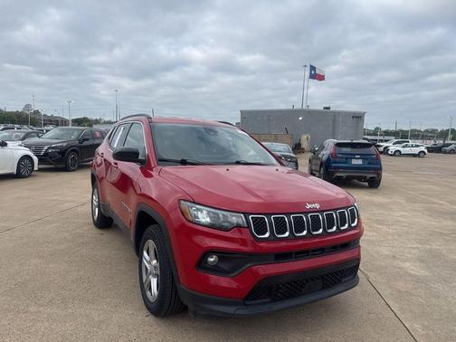 Red Metallic 2024 Jeep Compass Latitude