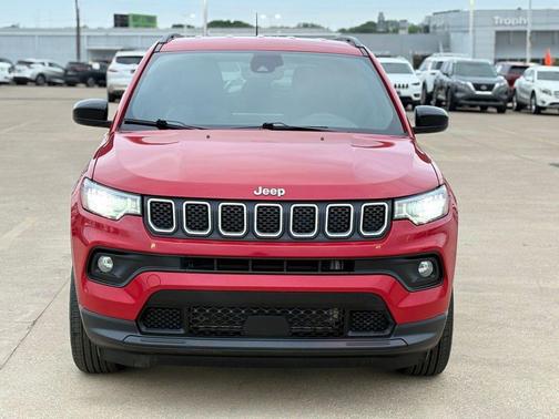 Red Metallic 2024 Jeep Compass Latitude