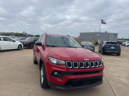 Red Metallic 2024 Jeep Compass Latitude