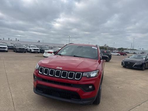 Red Metallic 2024 Jeep Compass Latitude