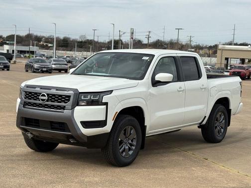 Glacier White 2026 Nissan Frontier SV