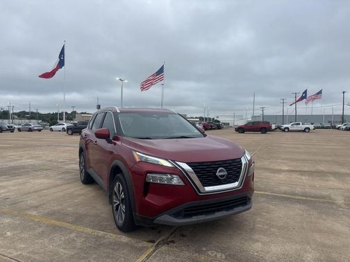 Scarlet Ember Tintcoat 2023 Nissan Rogue SV