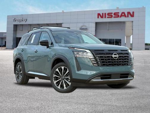 Baltic Teal 2026 Nissan Pathfinder Platinum
