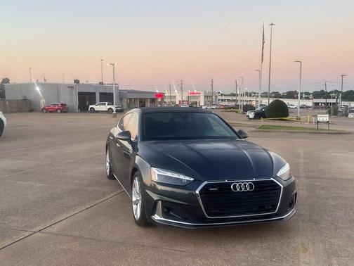 Manhattan Gray Metallic 2020 Audi A5 Sportback 45 Premium Plus