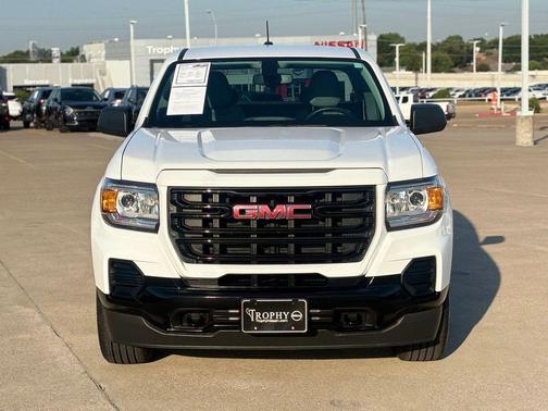 Summit White 2021 GMC Canyon Elevation Standard