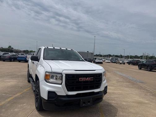 Summit White 2021 GMC Canyon Elevation Standard