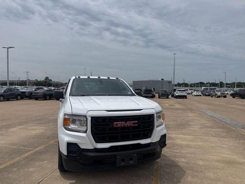 Summit White 2021 GMC Canyon Elevation Standard