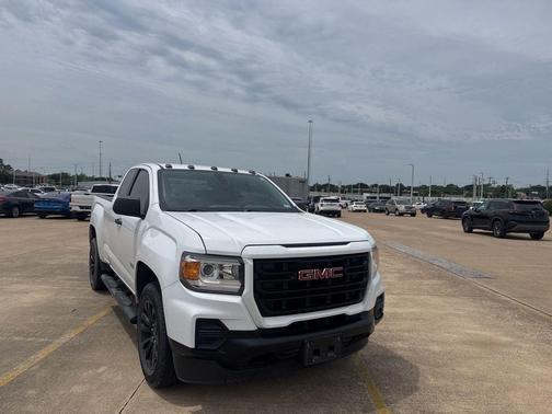 Summit White 2021 GMC Canyon Elevation Standard