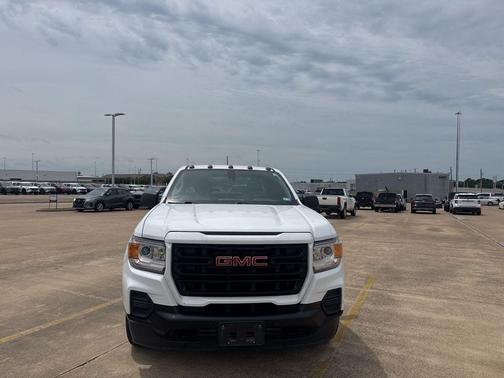 Summit White 2021 GMC Canyon Elevation Standard