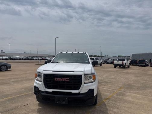 Summit White 2021 GMC Canyon Elevation Standard