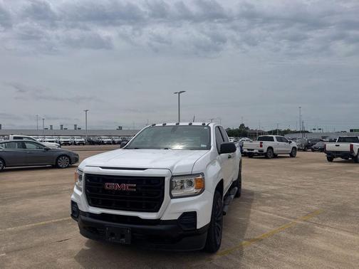 Summit White 2021 GMC Canyon Elevation Standard