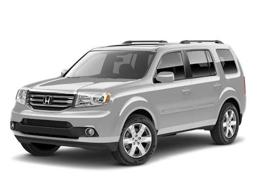 Alabaster Silver Metallic 2014 Honda Pilot Touring