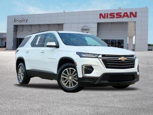 Summit White 2023 Chevrolet Traverse LT Leather