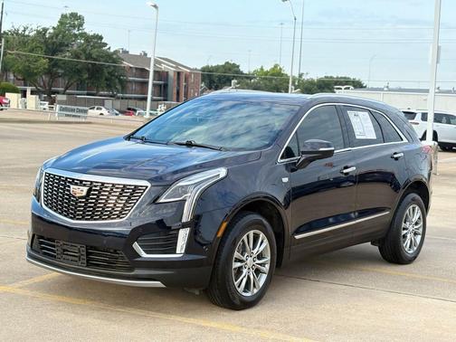 Dark Moon Blue Metallic 2022 Cadillac XT5 Premium Luxury