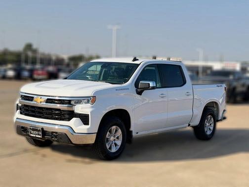 Summit White 2023 Chevrolet Silverado 1500 LT