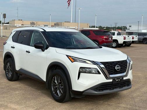 Glacier White 2023 Nissan Rogue S