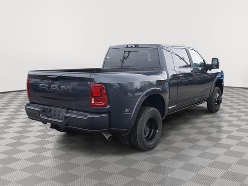 Forged Blue Metallic 2026 RAM 3500 Limited Mega Cab 4x4 6'4' Box