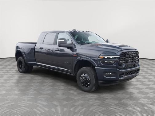 Forged Blue Metallic 2026 RAM 3500 Limited Mega Cab 4x4 6'4' Box