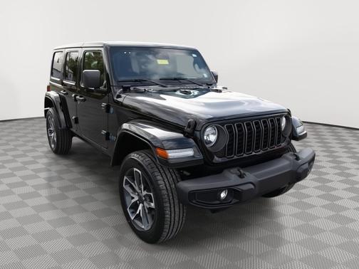 Black Clearcoat 2024 Jeep Wrangler 4xe Sport S